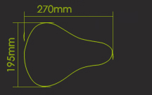 saddle size